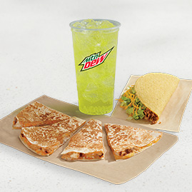 Chicken Quesadilla Combo